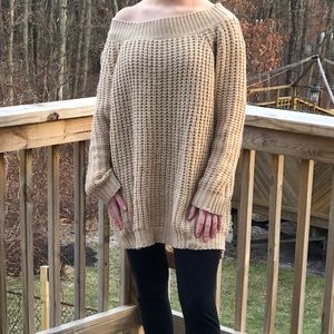 Off the Shoulder Sweater